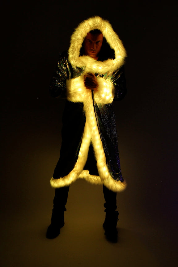 sequin coats burning man Furrocious Furr - Main Image