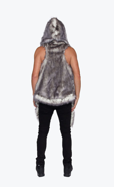 Burning-man-men's--faux-fur-led-vest-gray-white-1.3f