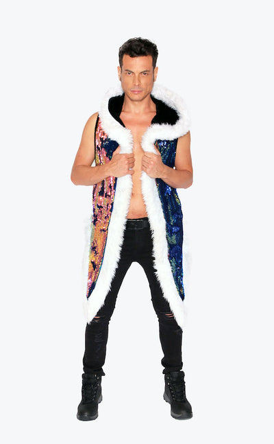 Burning-man-men's-sequin-led-vest-rainbow-13 f