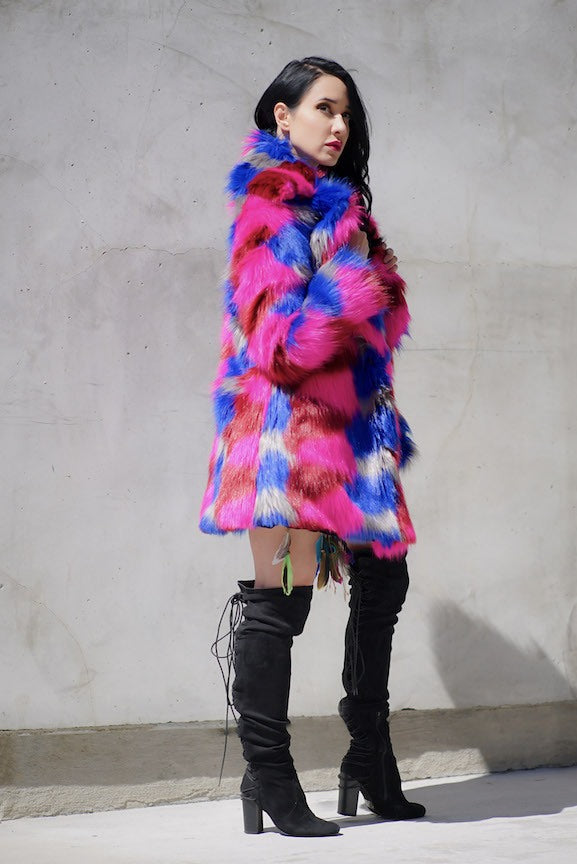 Burning-man-womens-faux-fur-duchess-coat-royal-fuschia-13