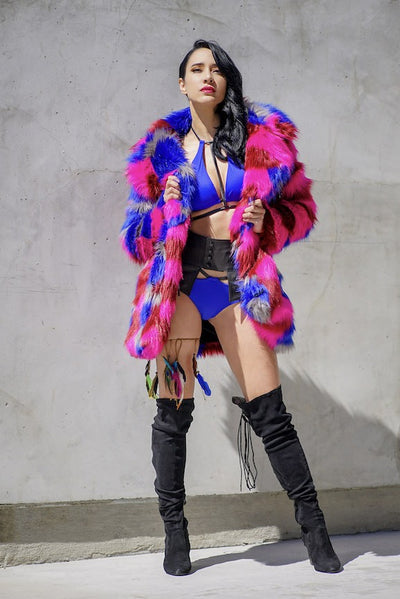 Burning-man-womens-faux-fur-duchess-coat-royal-fuschia-1