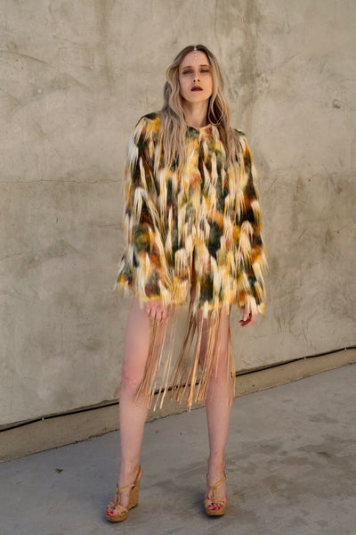 Burning-man-women's-faux-fur-shaggy-coat-gold-green-17