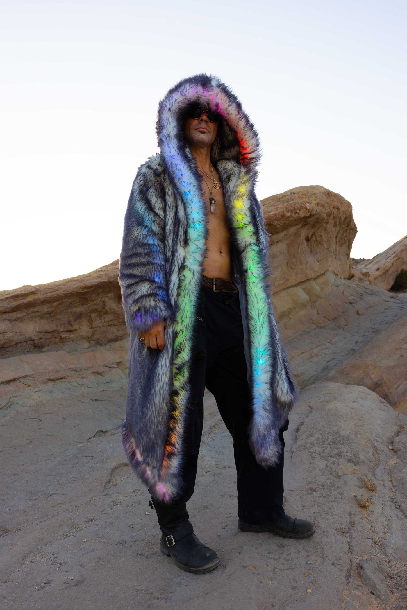 Men's LED Desert Warrior Coat in