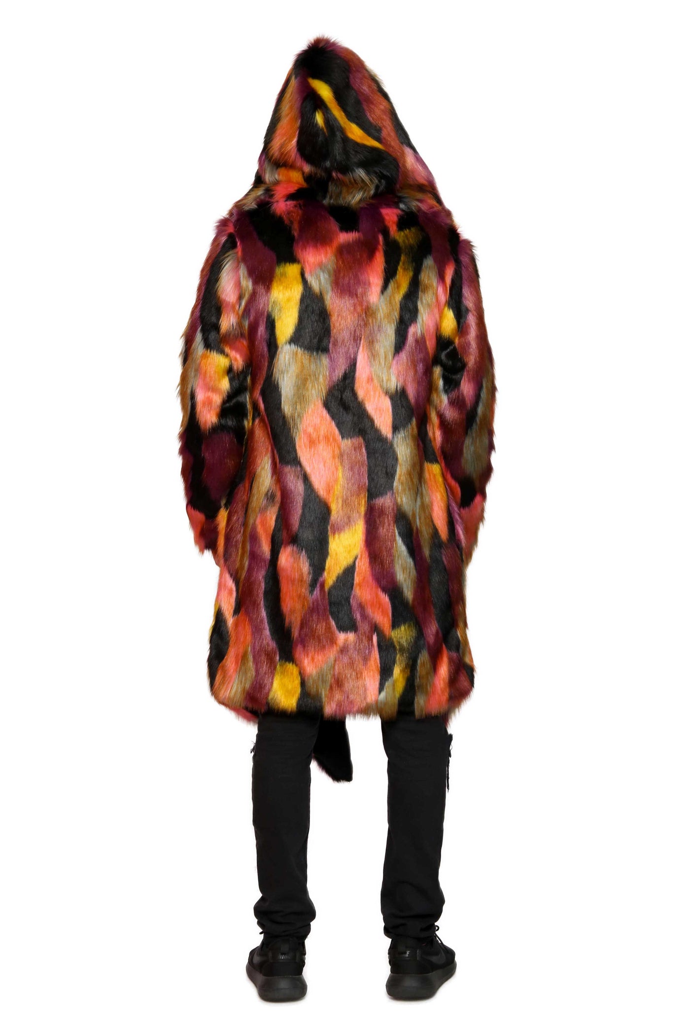 Men's Desert Warrior Coat in "Dark Acid"