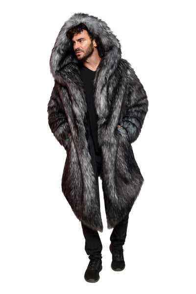 Men's Desert Warrior Coat in "Gray Wolf"