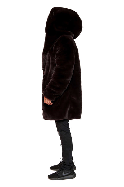 Men's Short Desert Warrior Coat in "Beaver"