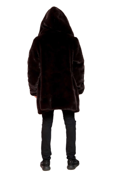 Men's Short Desert Warrior Coat in "Beaver"
