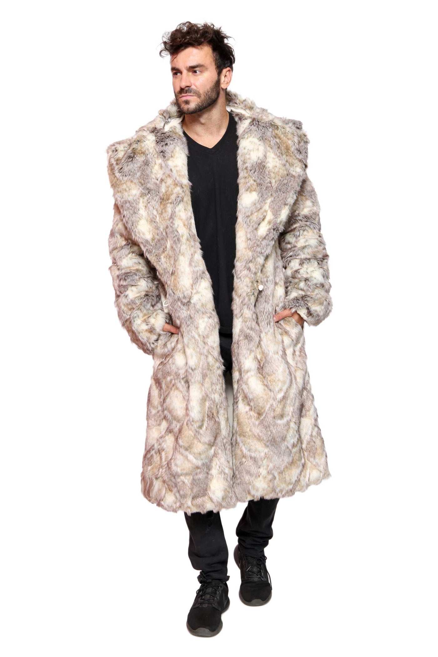 Men's Vandal Coat in "Desert Wolf"