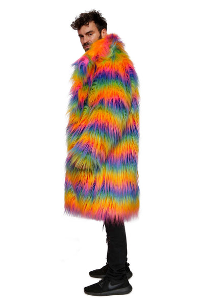 Men's Dutch Coat in "Rainbow"