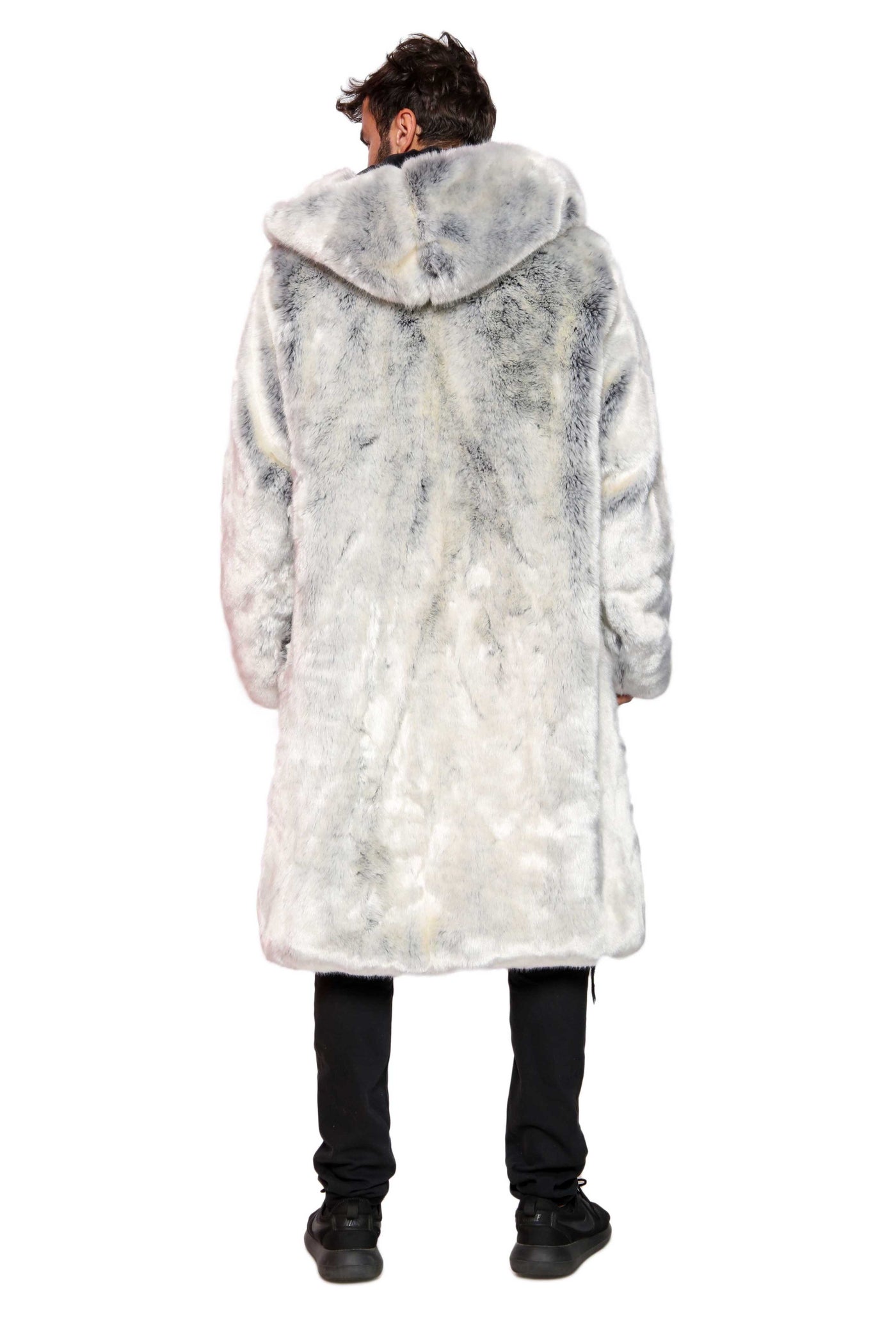 Men's Playa Coat in "Pegasus" Chinchilla