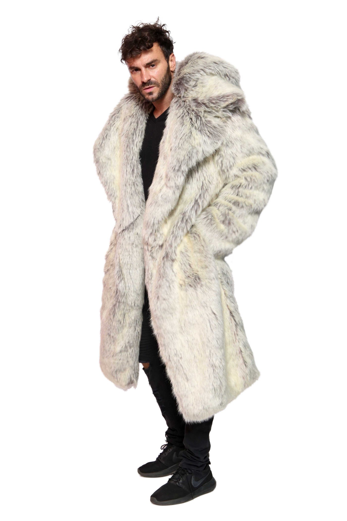 Men's Vandal Coat in "Snow Lion"