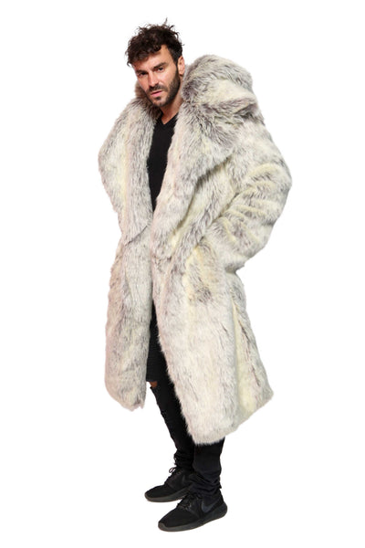Men's Vandal Coat in "Snow Lion"