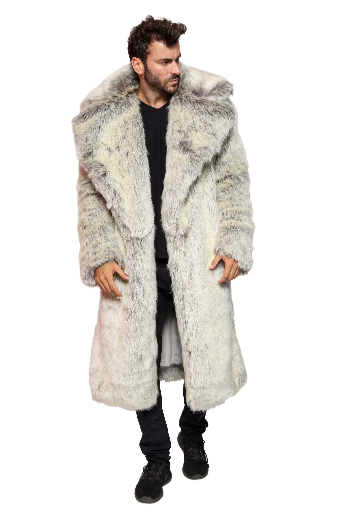 Men's Vandal Coat in "Snow Lion"