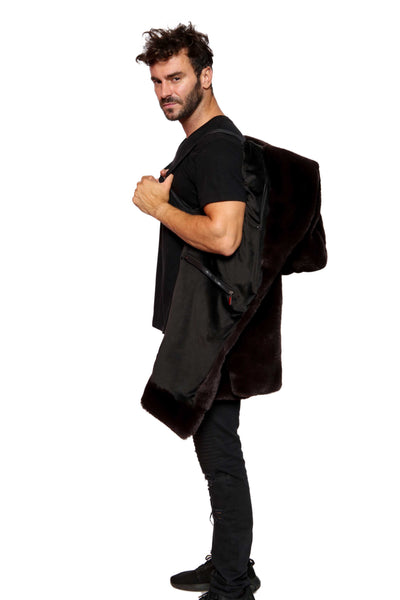 Men's Short Desert Warrior Coat in "Beaver"