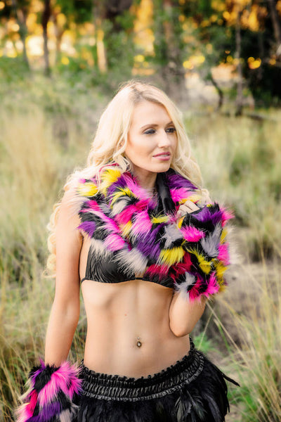 burning-man-fashion-faux-fur-infinity-scarf-kaleidoscope-furrocious-furr-2