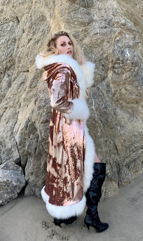 burning-man-womens-long-sequin-rose-gold-faux-fur-coat-15 copy 2