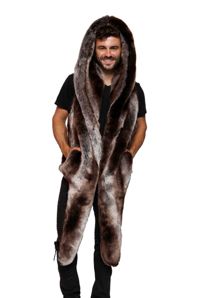 Men's Desert Warrior Vest in "Truffle" Chinchilla STOCK