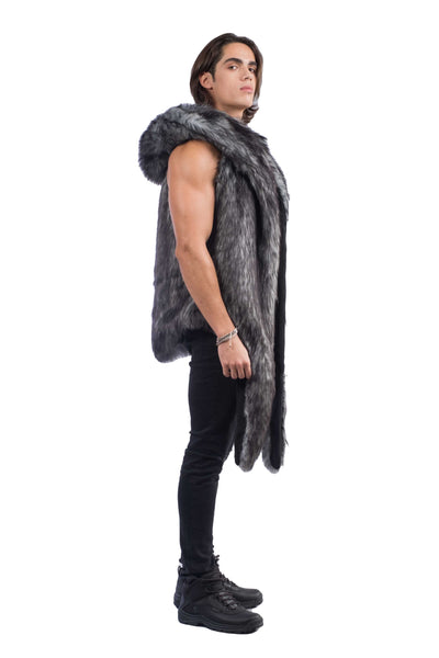 Men's Desert Warrior Vest in "Gray Wolf"