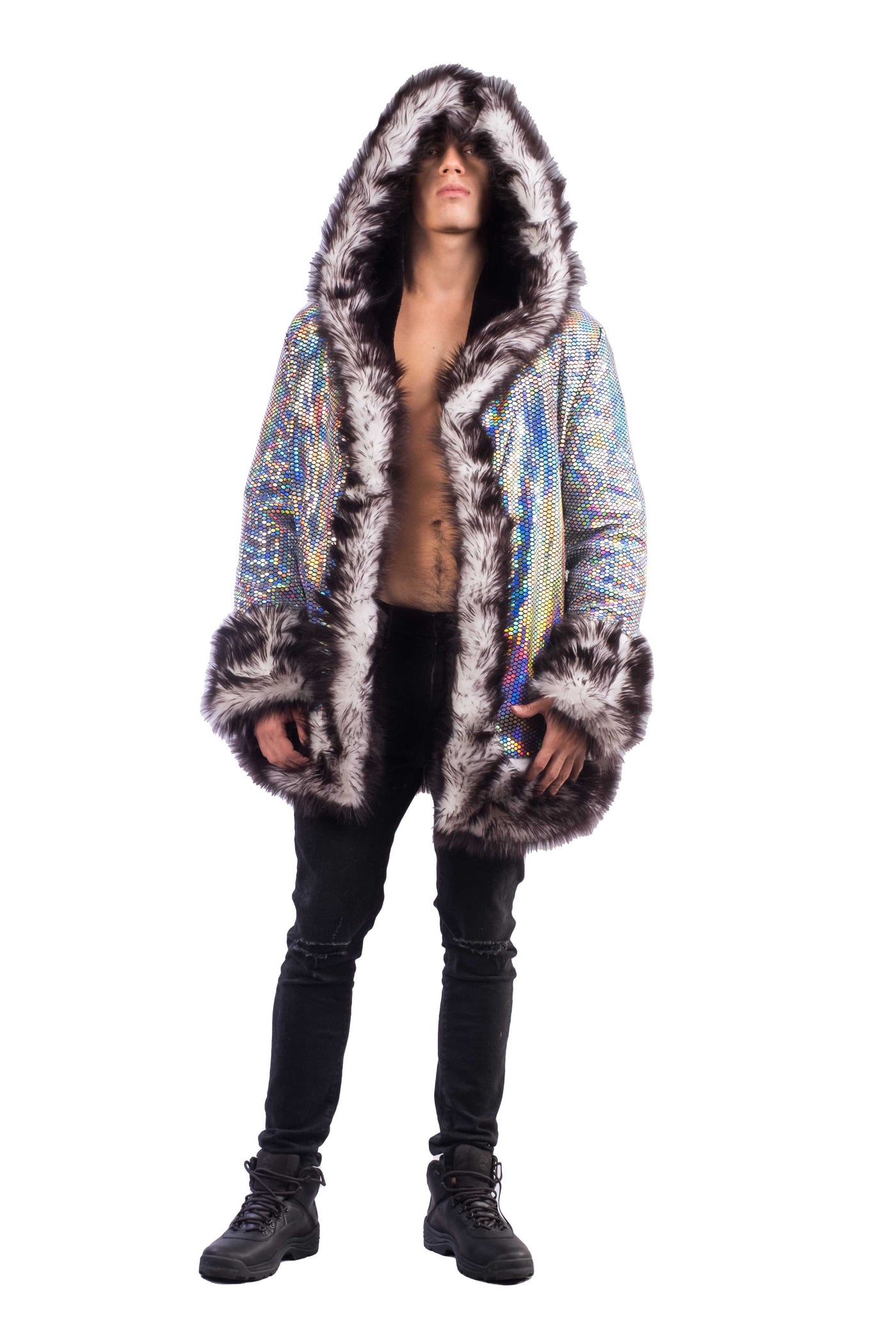 Disco fur coat deals