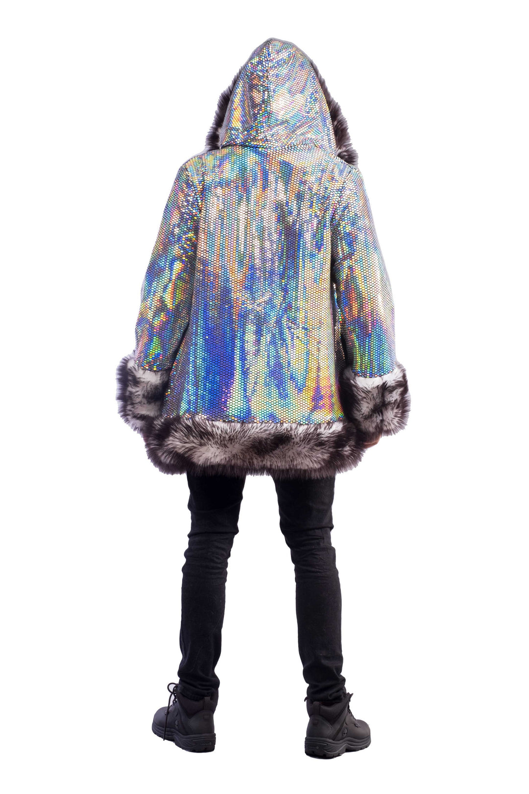 faux fur festival coat mens-wizard-coat-in-black disco l faux fur festival coat mens-wizard-coat-in-black disco l