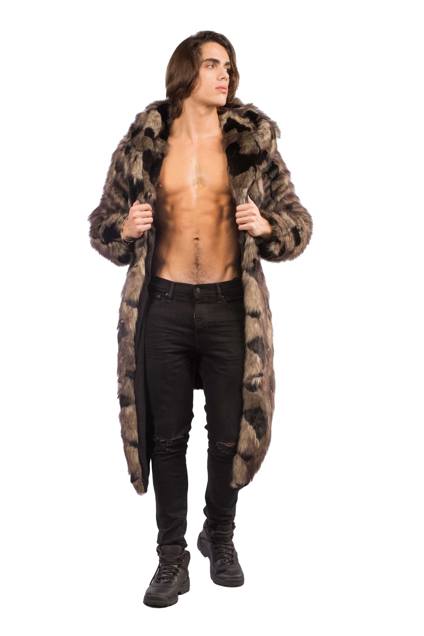 Men's Desert Warrior Coat in "Bandersnatch"