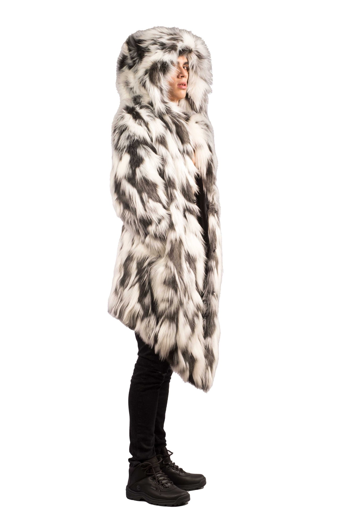 Men's Desert Warrior Coat in "Tibetian Wolf"
