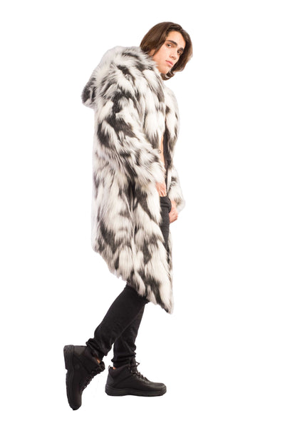 Men's Desert Warrior Coat in "Tibetian Wolf"