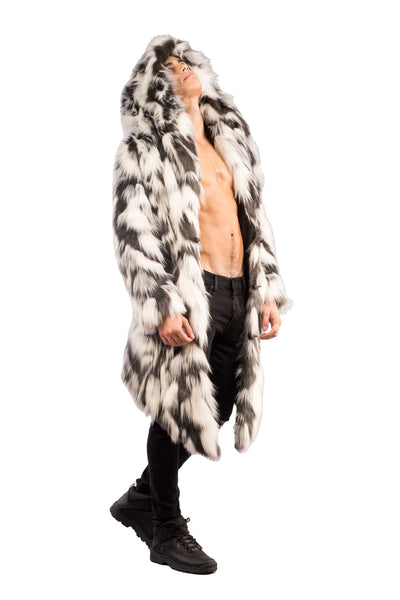 Men's Desert Warrior Coat in "Tibetian Wolf"