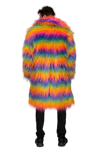 Men's Dutch Coat in "Rainbow"