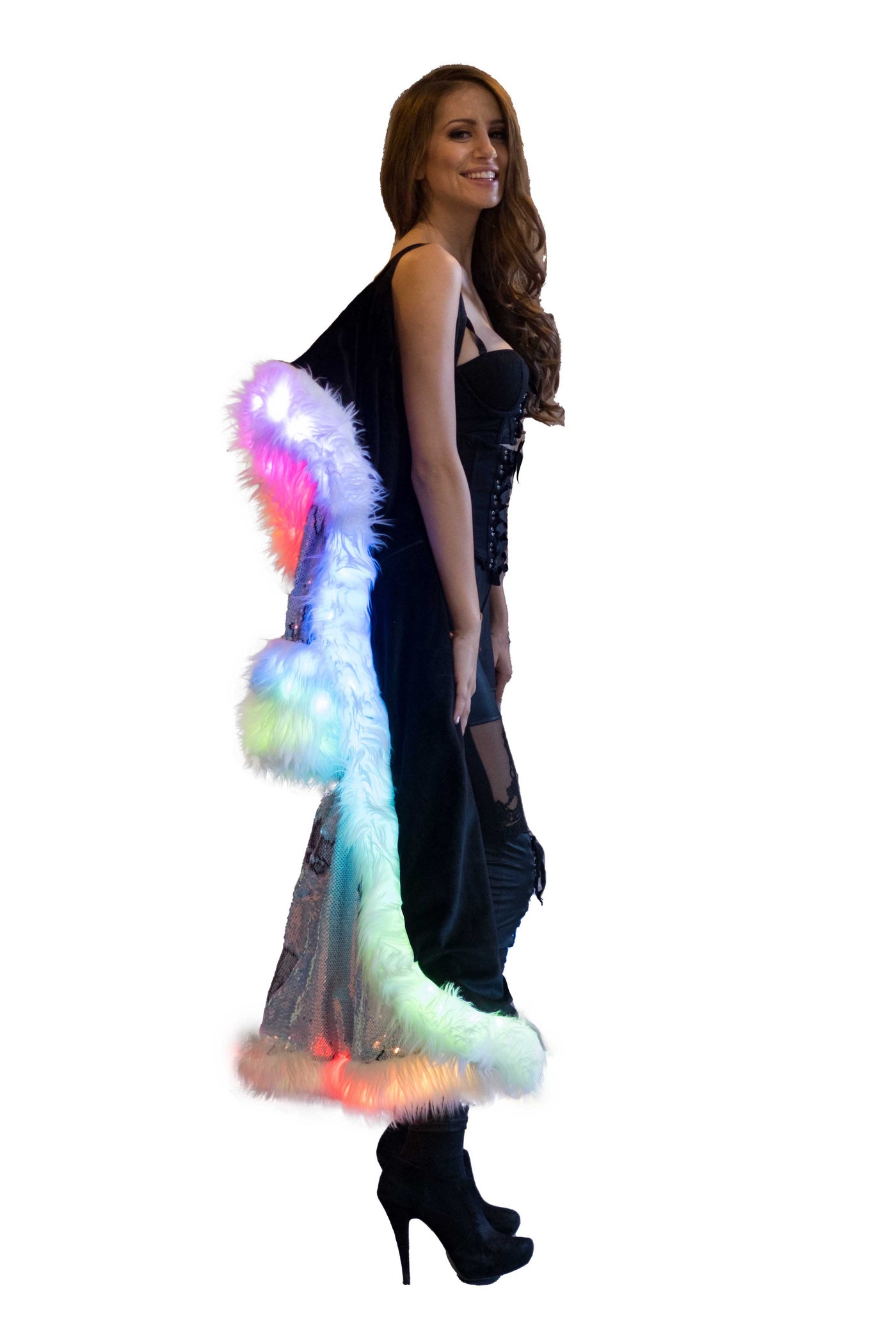 Women's LED Sequin Temptress Coat in "Fairy"