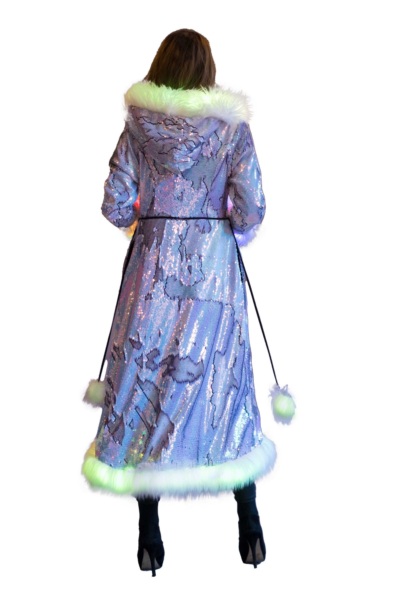 Women's LED Sequin Temptress Coat in "Fairy"