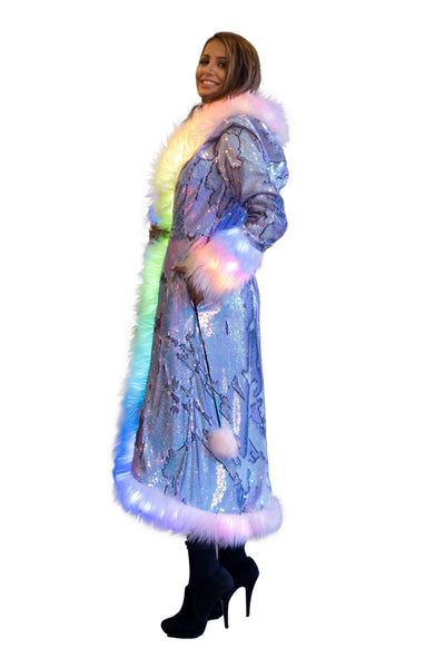 Women's LED Sequin Temptress Coat in "Fairy"